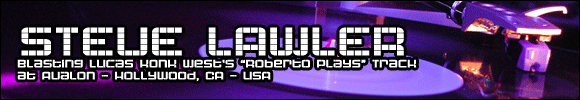 Better than a fake or controlled review, better than a dj feedback, better than any of those things we read or ear about this or this tune... Steve Lawler's reviews Konk West's music by playing it to the masses... Watch this 2004 video of Steve Lawler playing Lucas Konk West's "Roberto Plays" song from KW2 Records's "Batofar EP" maxi. The video was shot at Avalon Club in California ( Hollywood ), during Steve's Light Out 2 / Global Underground Worldwide Tour. 