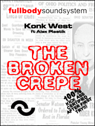 Konk West Broken Crepe EP on Four01 Recordings
